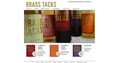 Desktop Screenshot of brasstackswines.com
